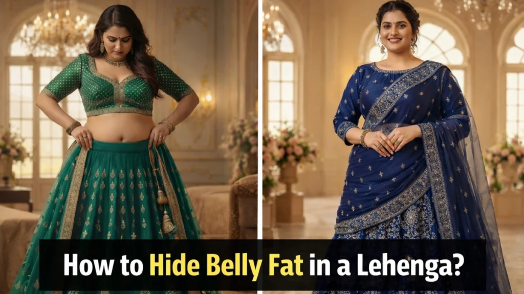 Hide a Tummy in Lehenga