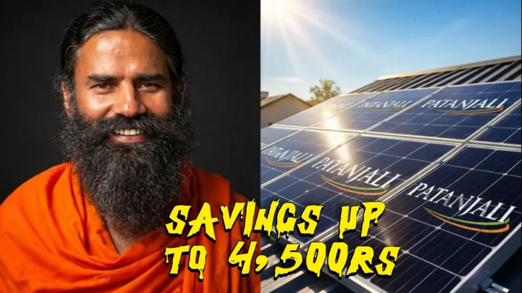 Patanjali 3kW Solar Panel