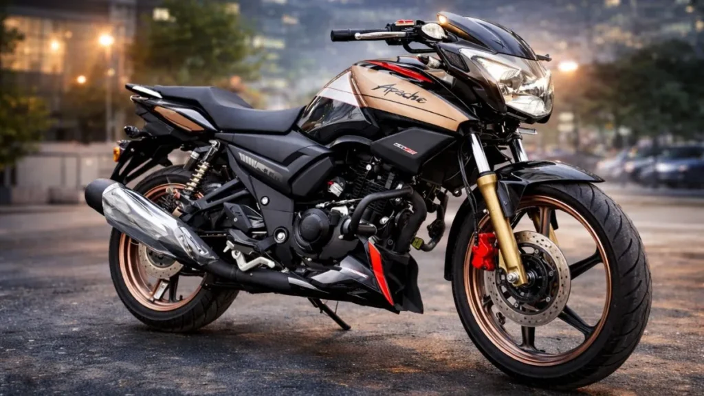 New TVS Apache RTR 200