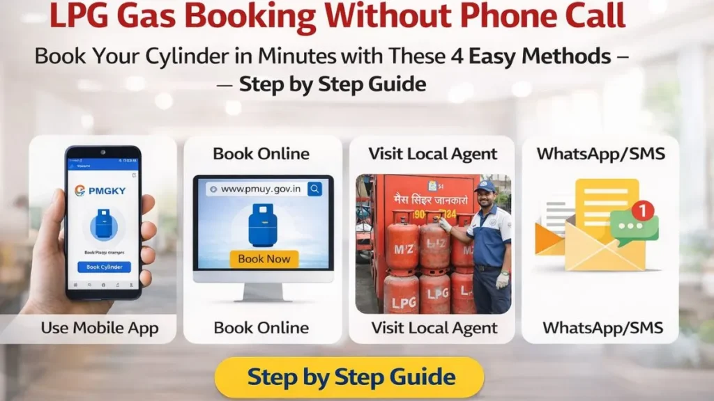 LPG Gas Booking Without Phone Call